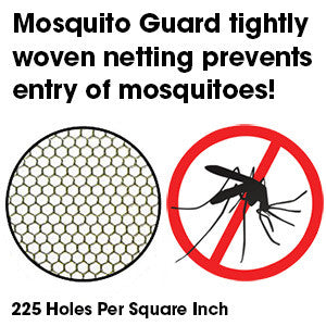 Mosquito Guard Baby Crib Netting w/ FREE Stroller Netting