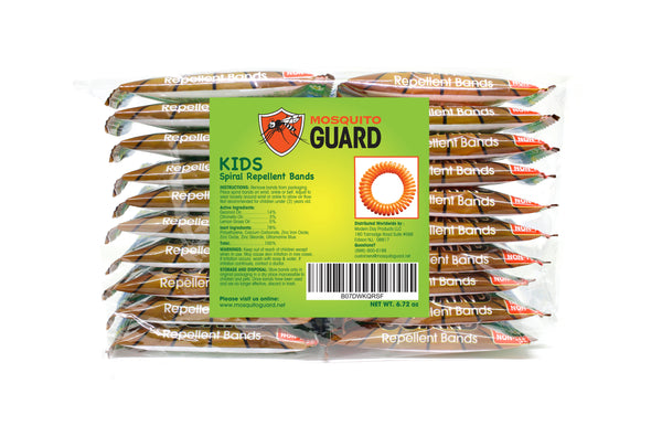 Mosquito Guard Kids Spiral Repellent Bands (20 Pack)
