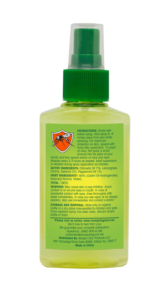Mosquito Guard Repellent Spray (4 oz)